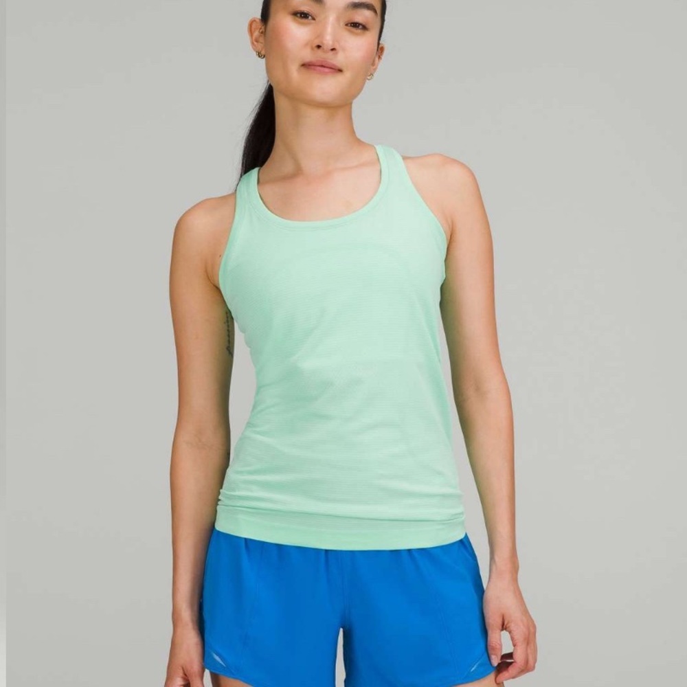 Lululemon Swiftly Tech Racerback Tank Top 2.0 Wild Mint / Wild Mint